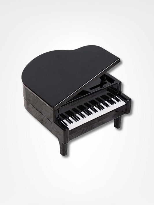 Tirelire piano <br> Note d'Épargne Noir