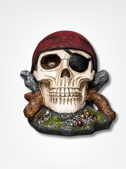 Tirelire pirate <br> Butin Maudit Rouge