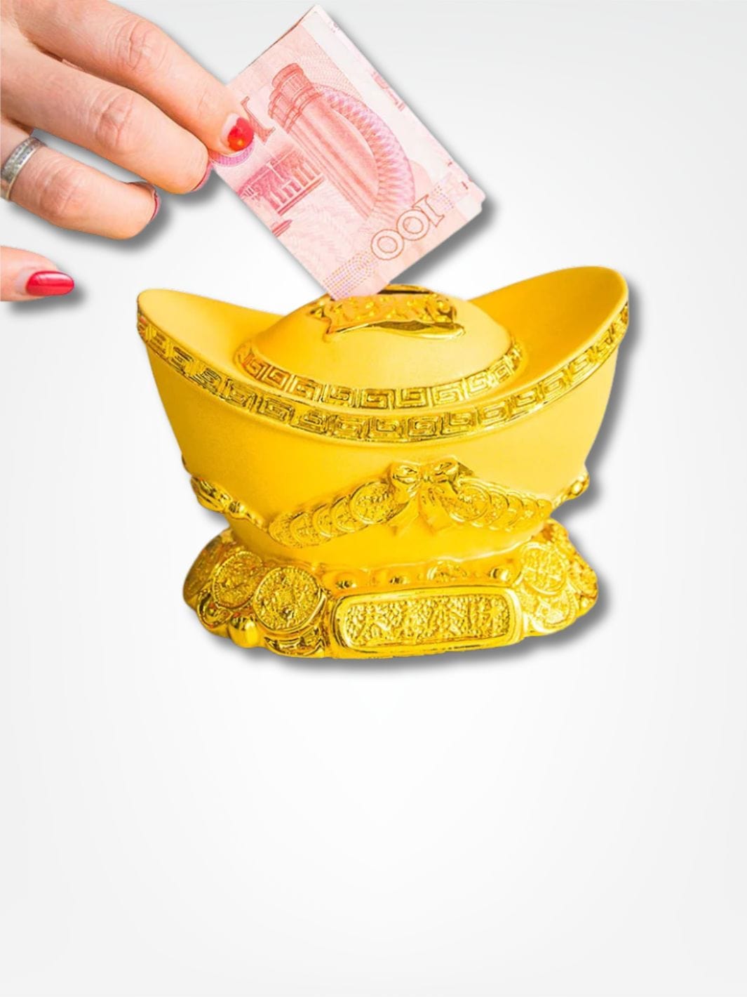 Tirelire pour économiser <br> La coupe dorée Or