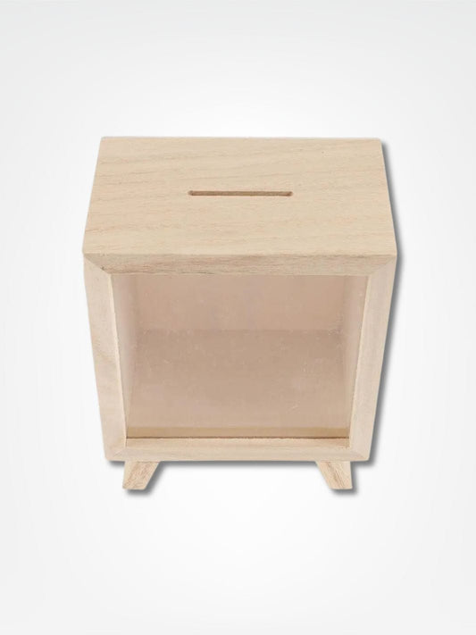 Tirelire pourboire originale <br> Le pot à tips rustique
