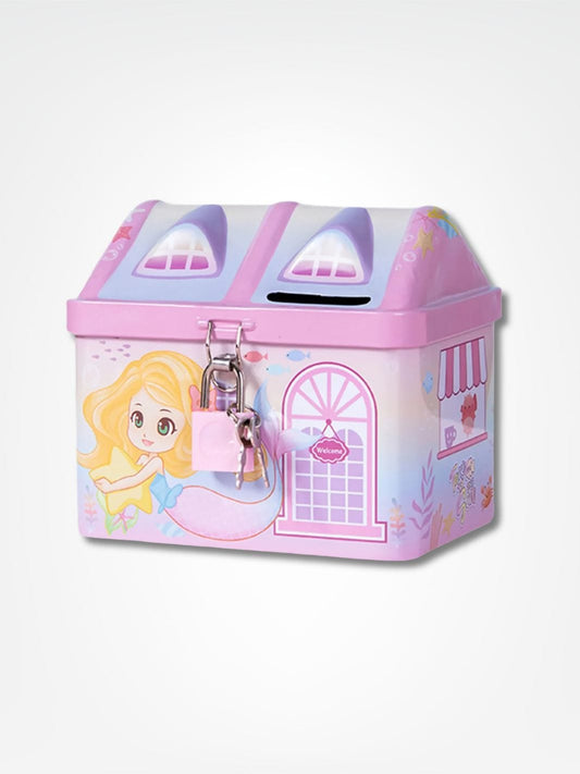 Tirelire princesse <br> La petite maison sécurisée
