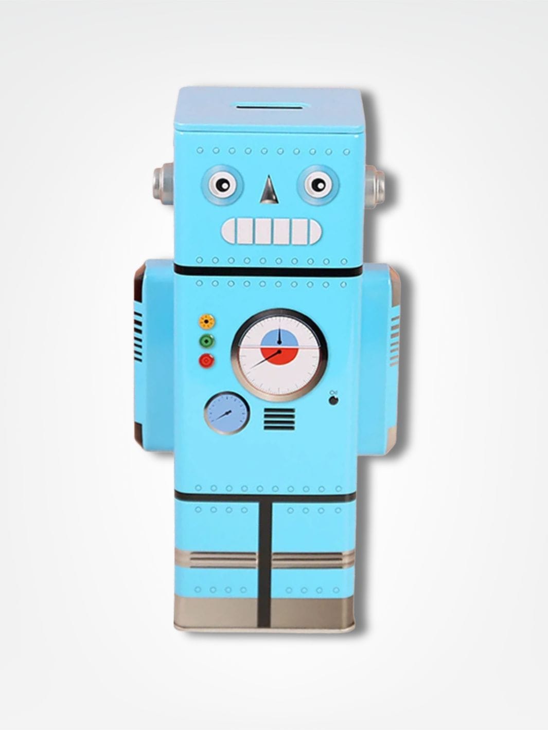 Tirelire robot <br> Le RoboCash Bleu