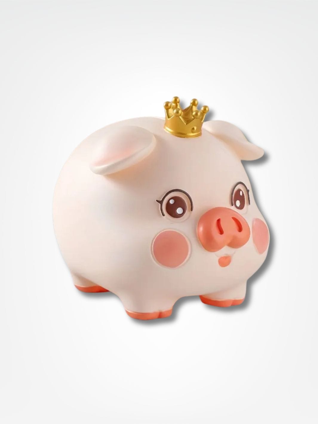 Tirelire rose <br> Le cochon kawaii Rose / Ouverts