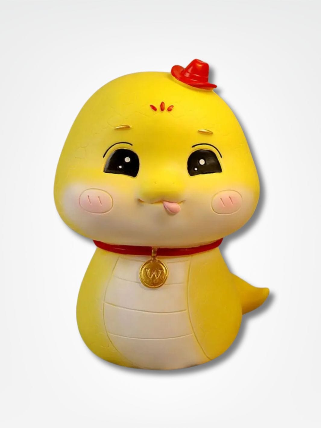 Tirelire serpent enfant <br> Le serpent chic Jaune
