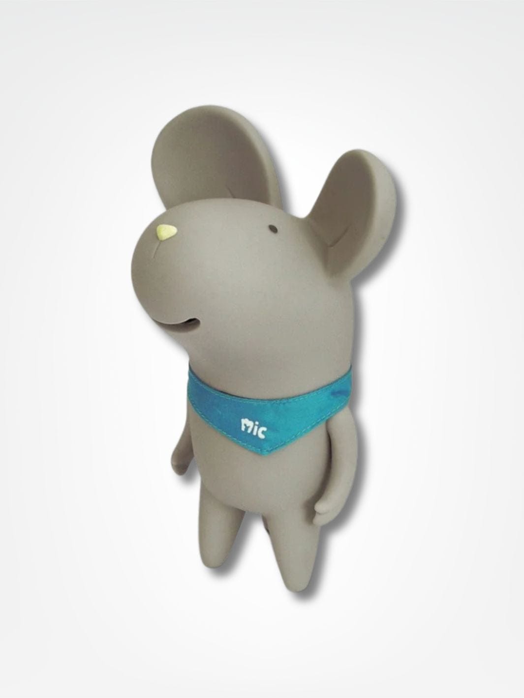 Tirelire souris <br> La petite frimousse Gris / Debout