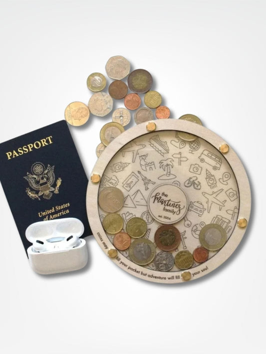 Tirelire souvenir <br> Trésors du Monde