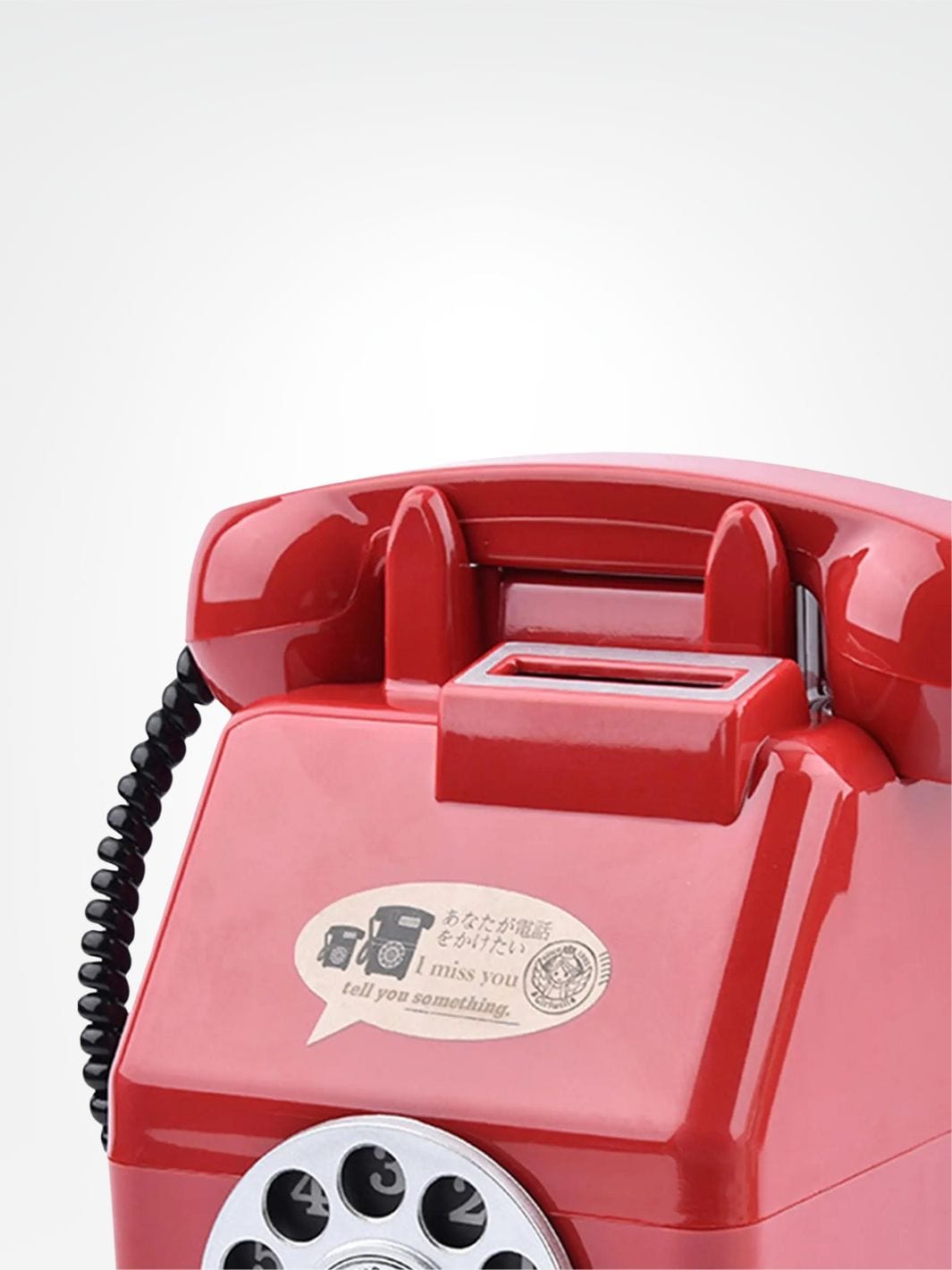 Tirelire téléphone <br> L'économie à l'ancienne
