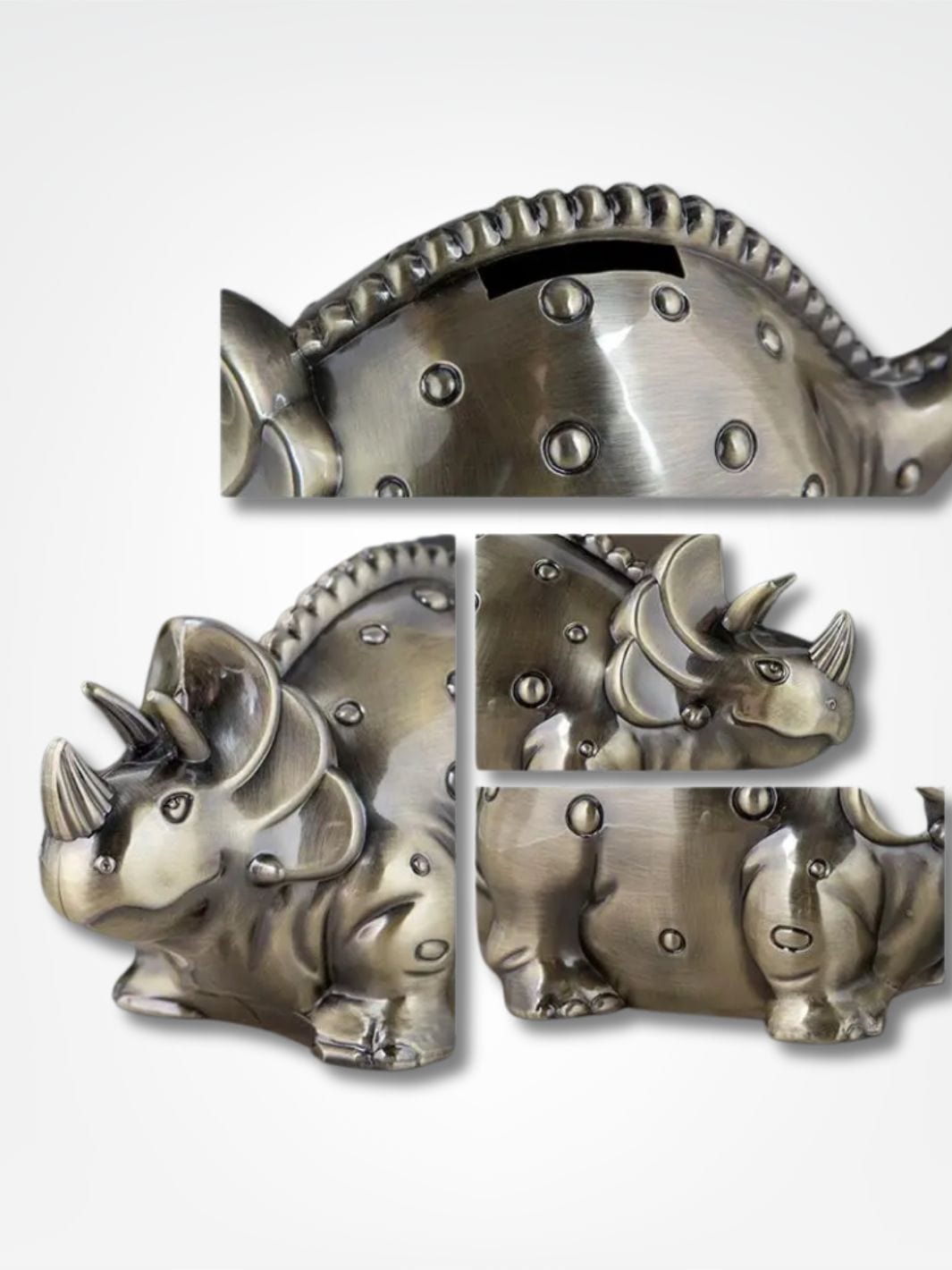 Tirelire tricératops <br> Dino'Bank