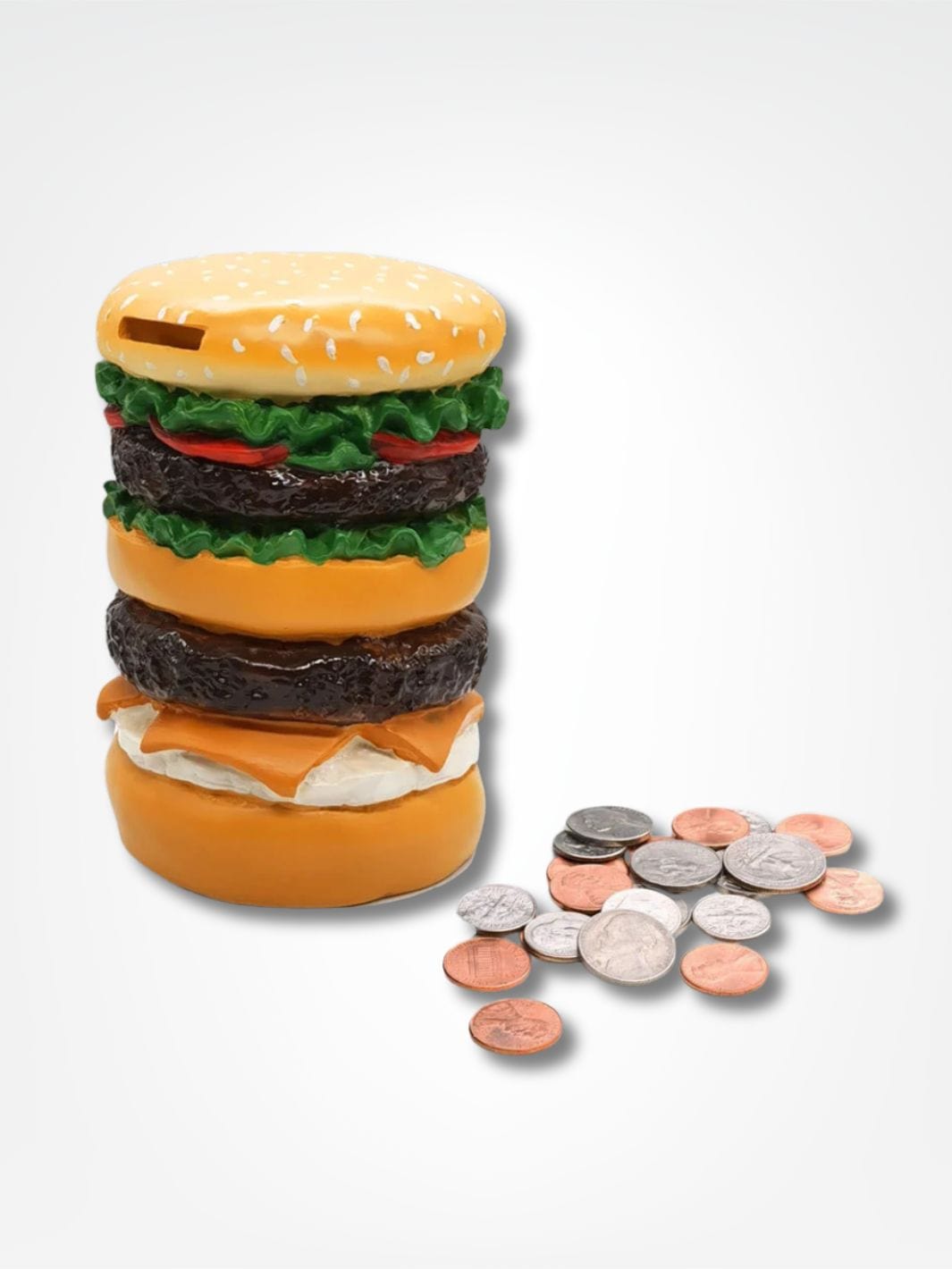 Tirelire XXL <br> Le mega burger